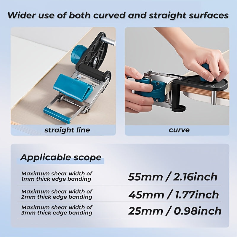 1pc Manual PVC Edge Banding Belt Cutter