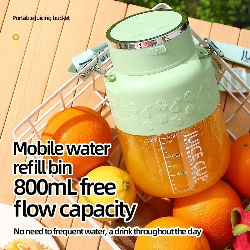 1pc Large Capacity Portable USB Rechargeable Electric Juice Cup