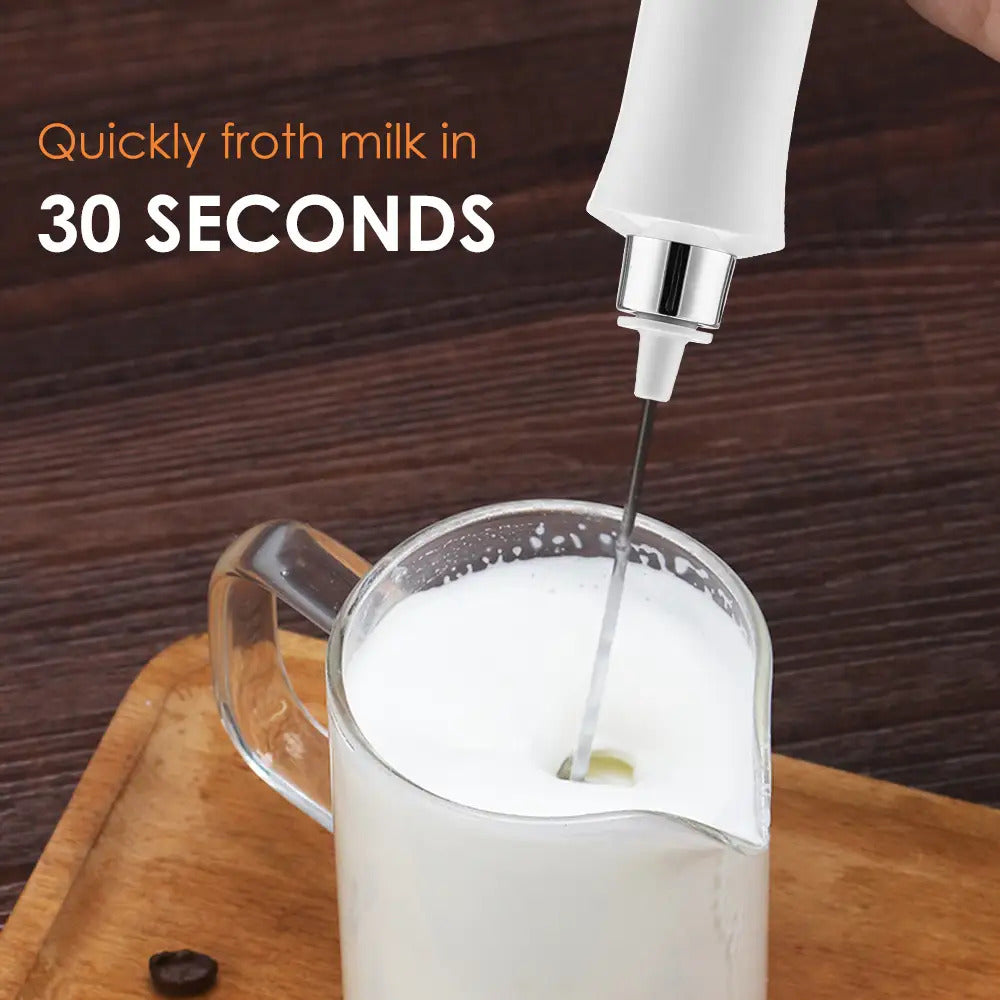 1pc Rechargeable 3-in-1 Electric Milk Frother