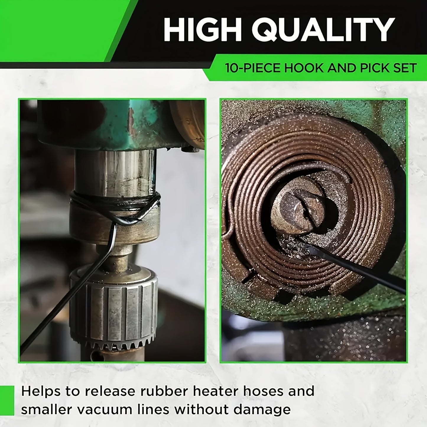 10pcs Durable Precision Oil Seal Hook Kit