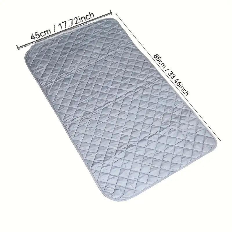 1pc Large Size Thickened Coated Silvery Ironing Board