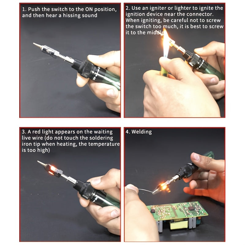 Portable Welding Tool with Adjustable Temperature