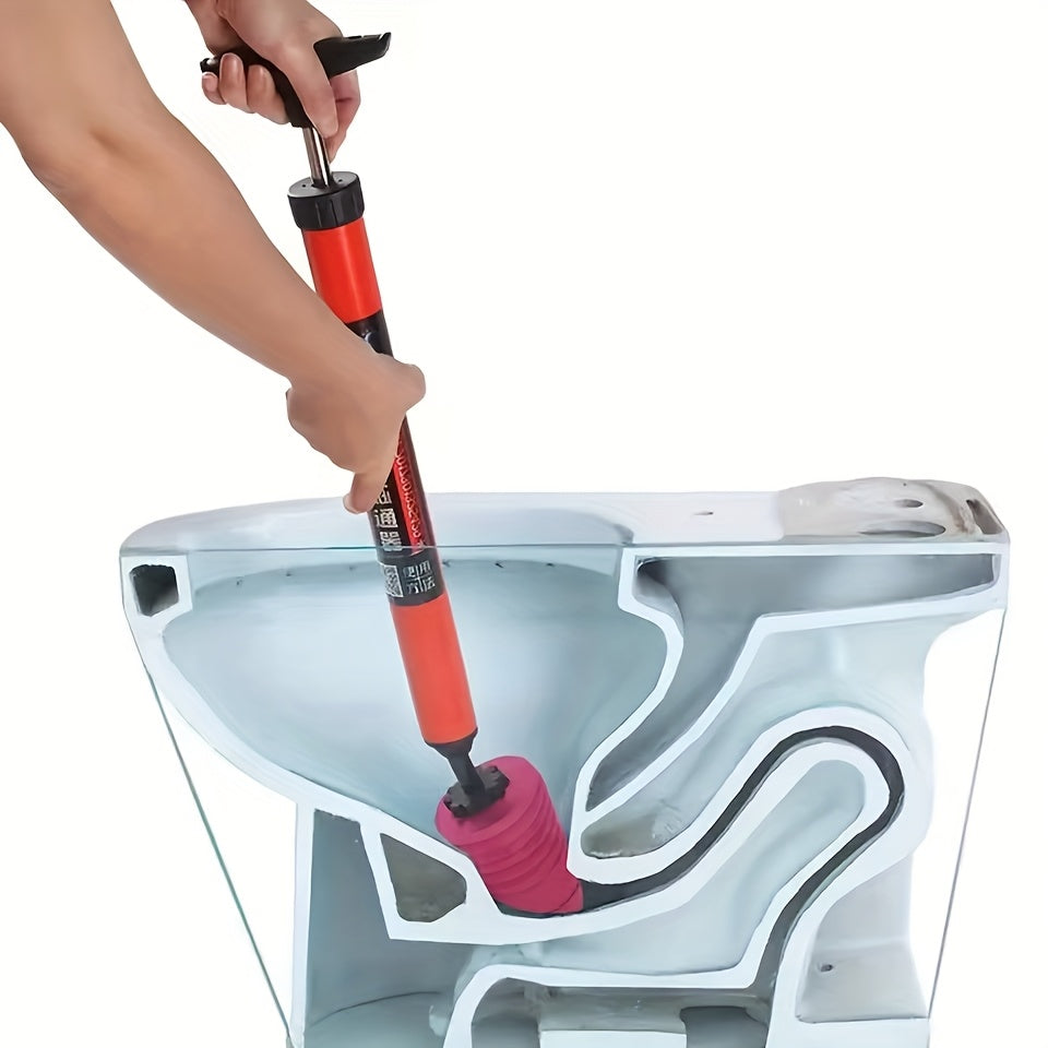 Toilet Plunger Tool - Heavy-Duty Drain Cleaner