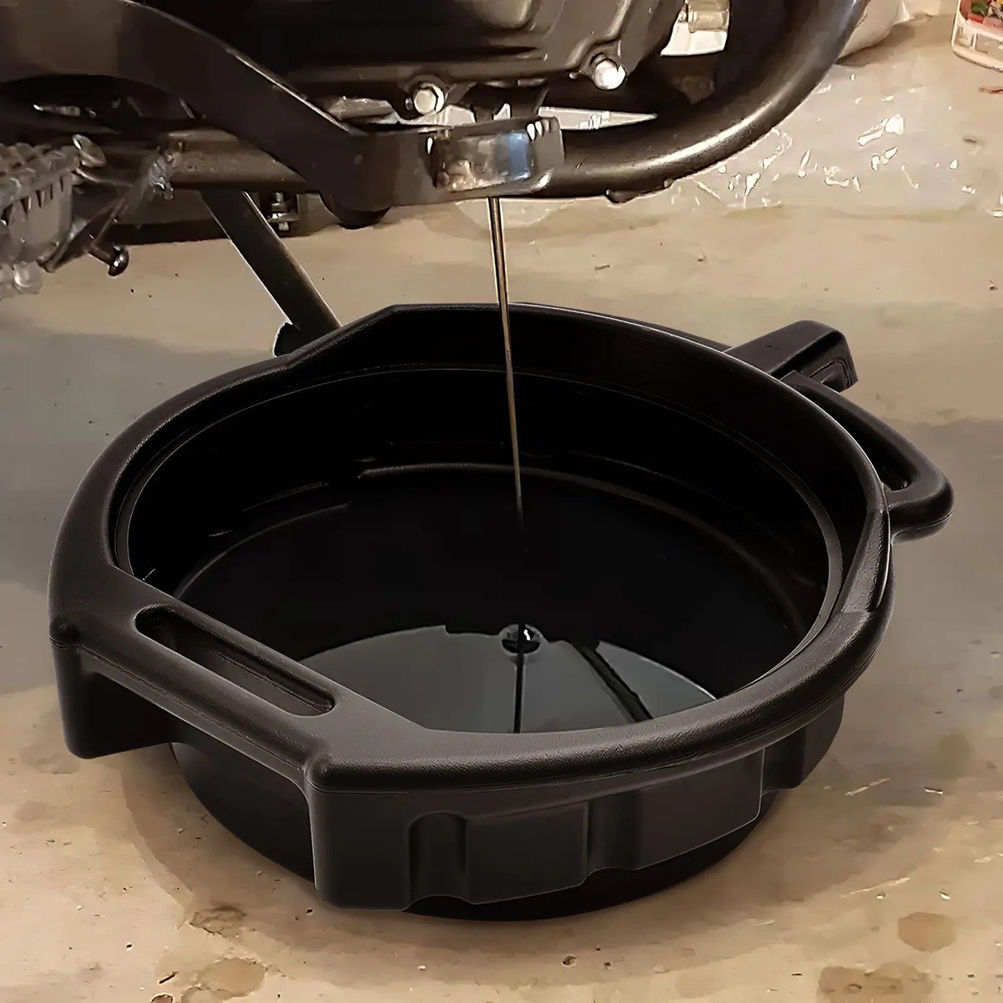 1pc Thickened Car Drain Pan- Large Capacity Waste Engine Oil Collector