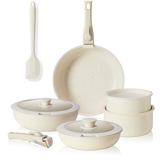 11-Piece Nonstick Pots and Pans Set