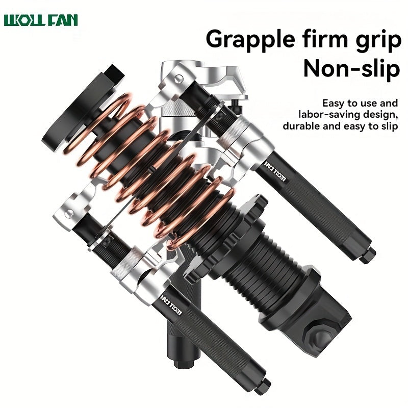 Shock absorber spring compressor removal tool