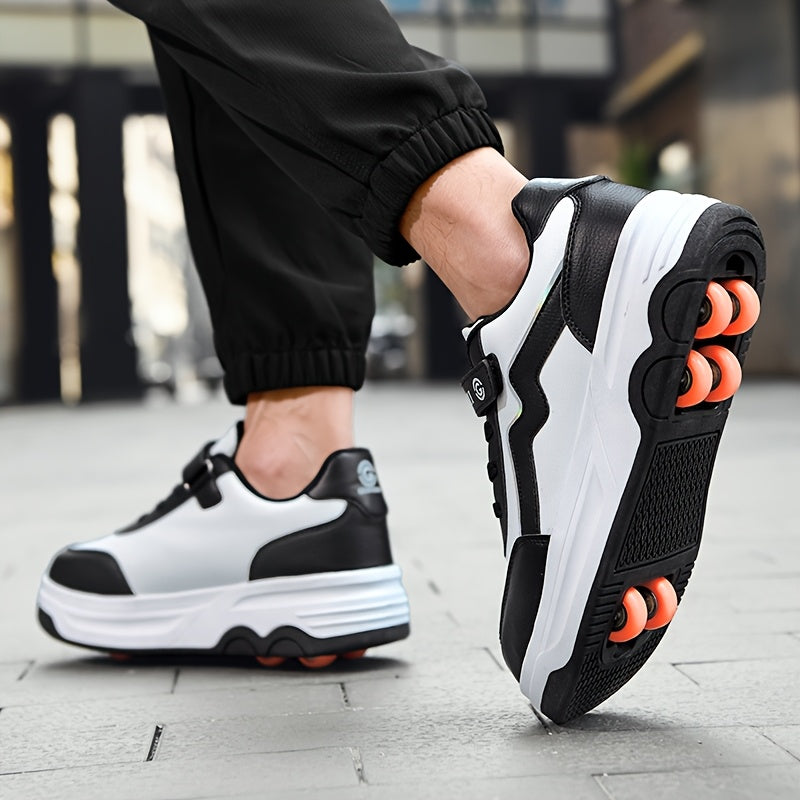 Youth Fashion 6-Wheel Roller Skates Shoes