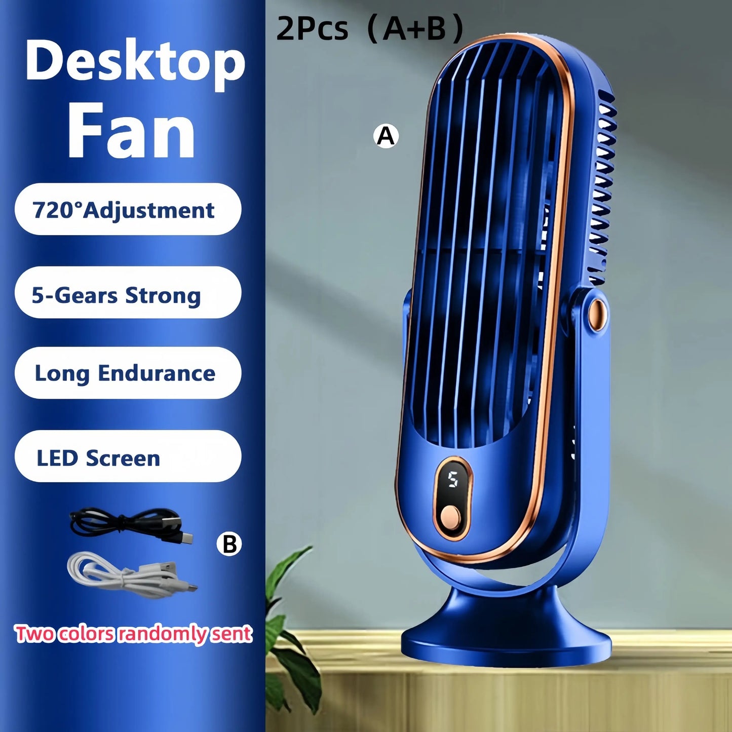 1pc Portable Air Conditioner Fan