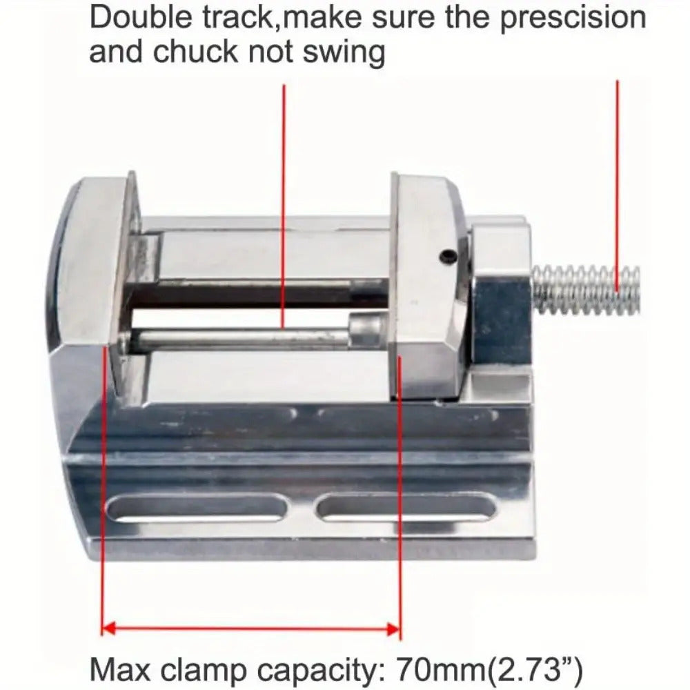 1pc Aluminum Vise Flat Pliers Mini woodworking Bench Clamp