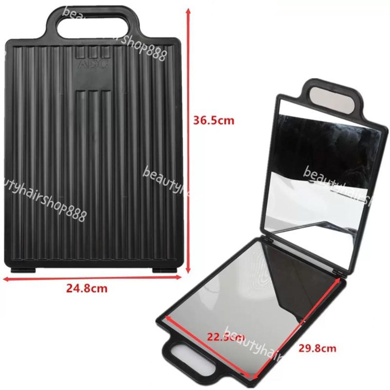 Hair salon double sided mirror hairdressing rearview mirror