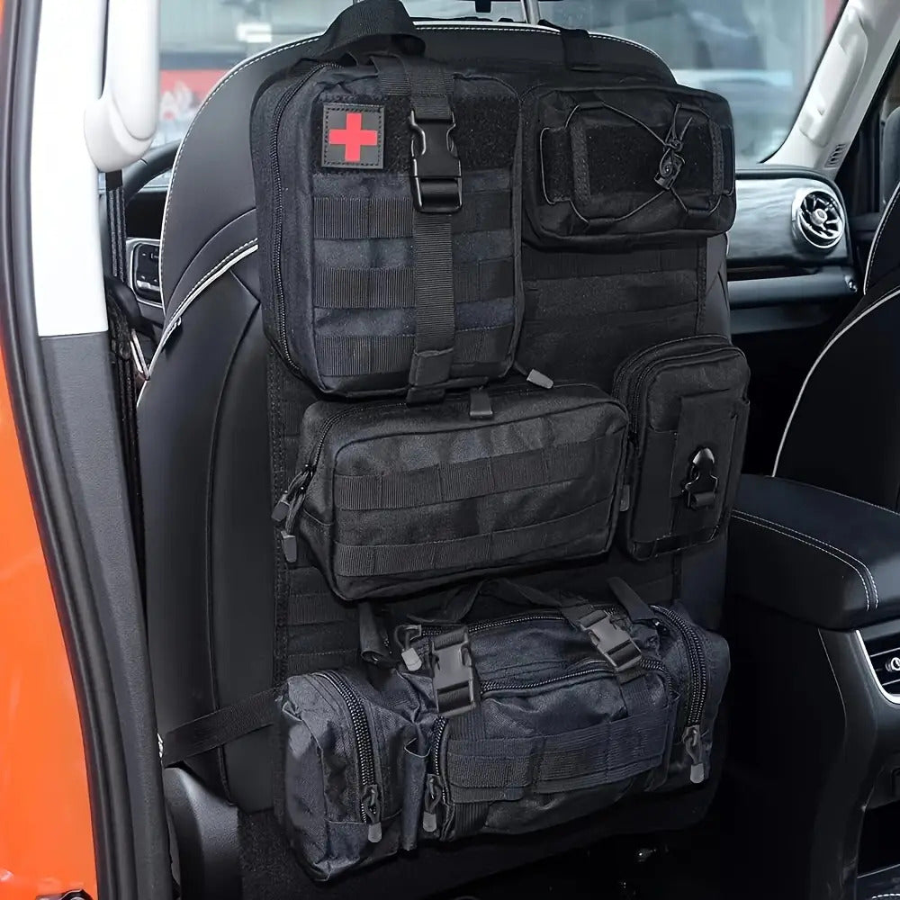 Tactical Car Seat Back Organizer