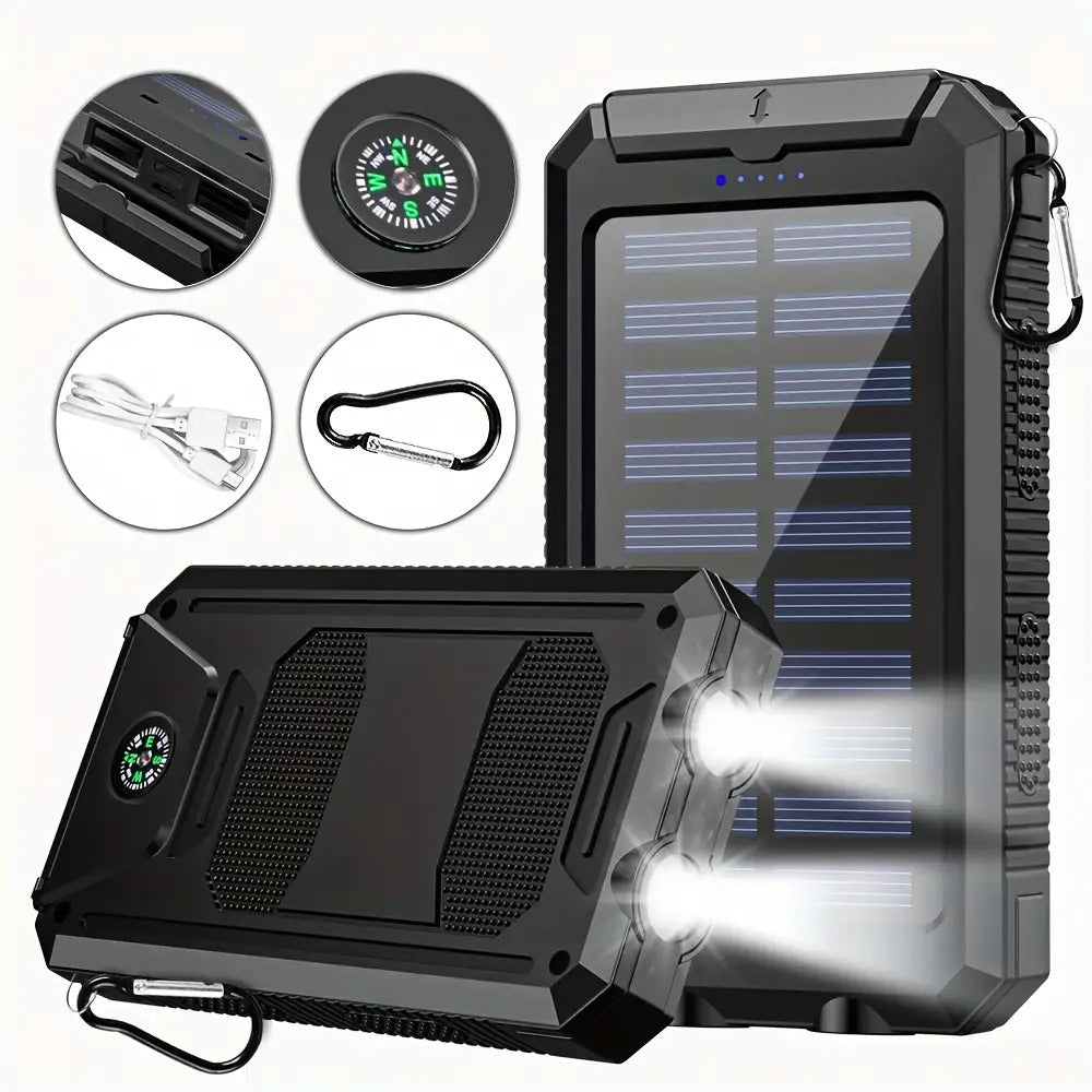 20000mAh Solar Tactical Power Bank