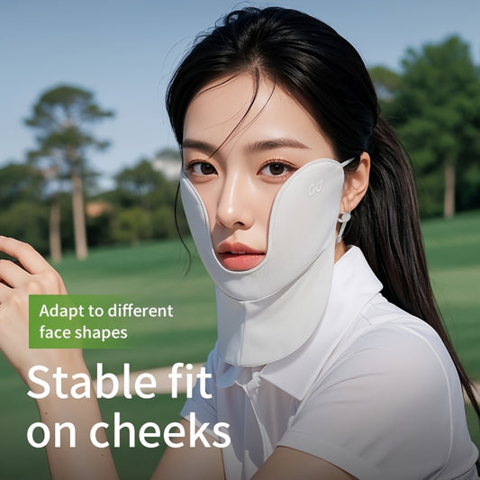 1pc Summer New Golf Face Mask for Women