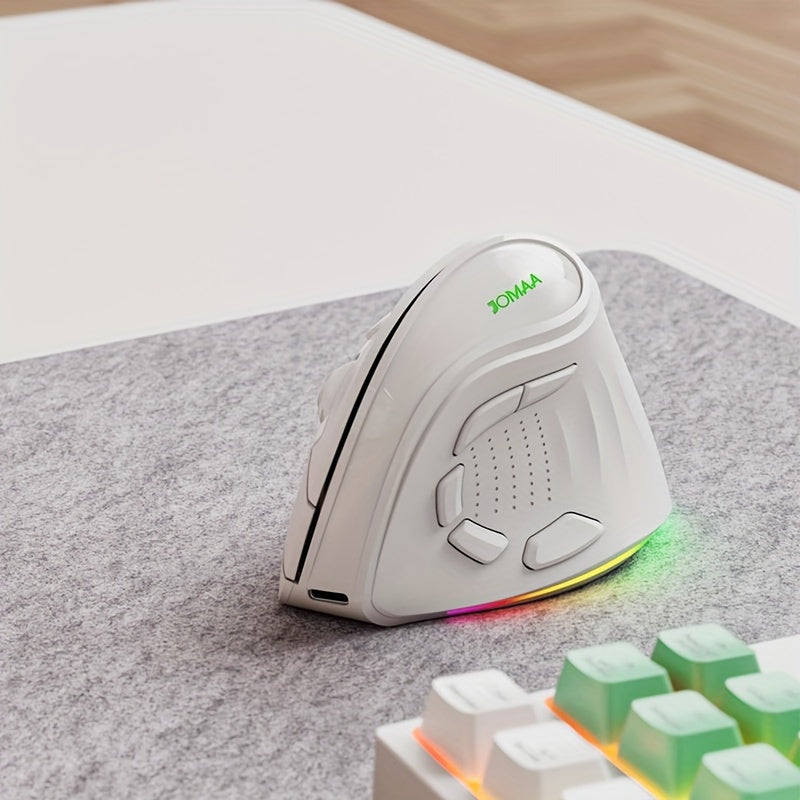 Multifunctional Vertical Mouse, Dual-mode Wireless BT Mouse