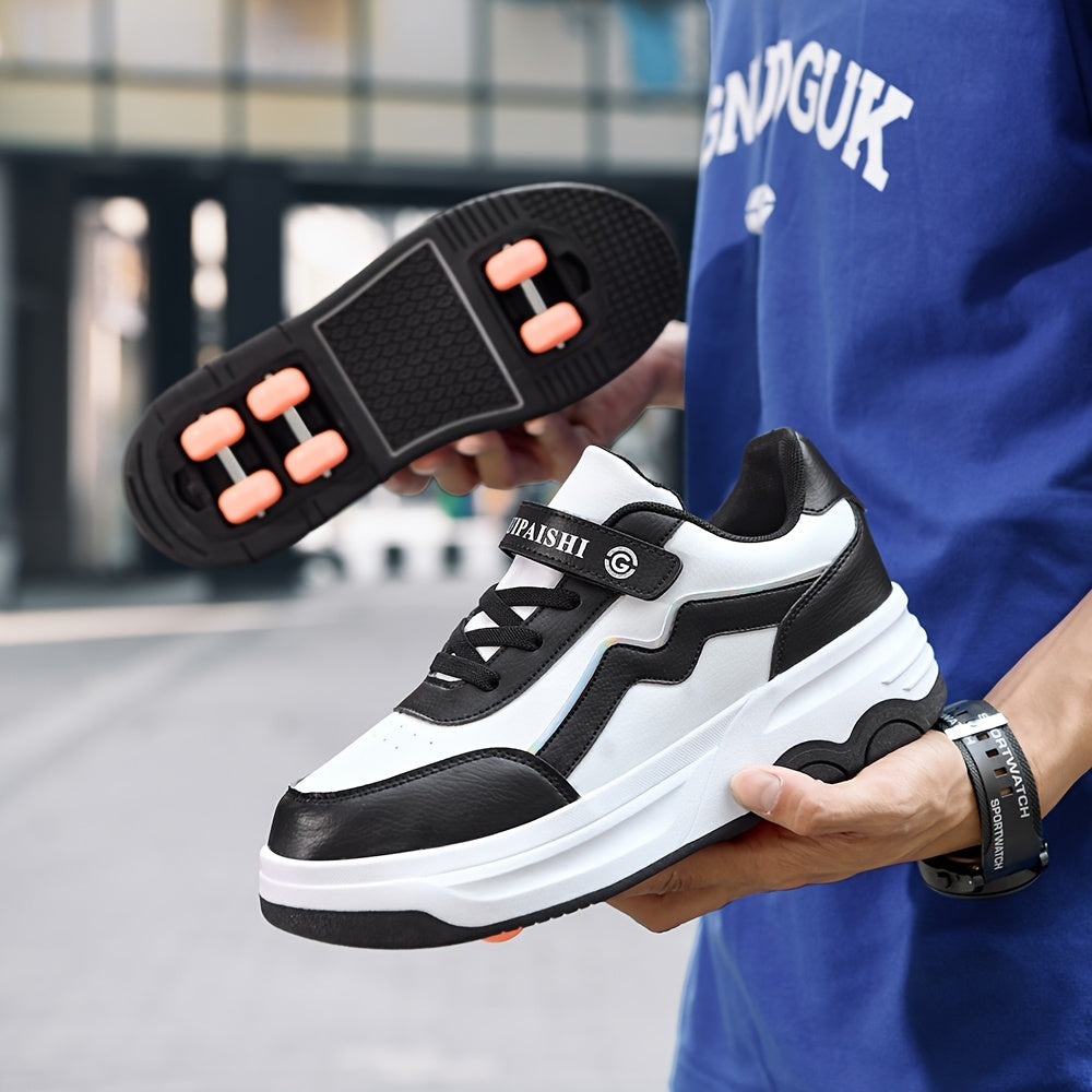 Youth Fashion 6-Wheel Roller Skates Shoes