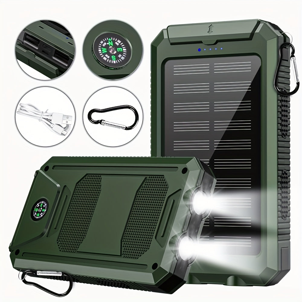 20000mAh Solar Tactical Power Bank