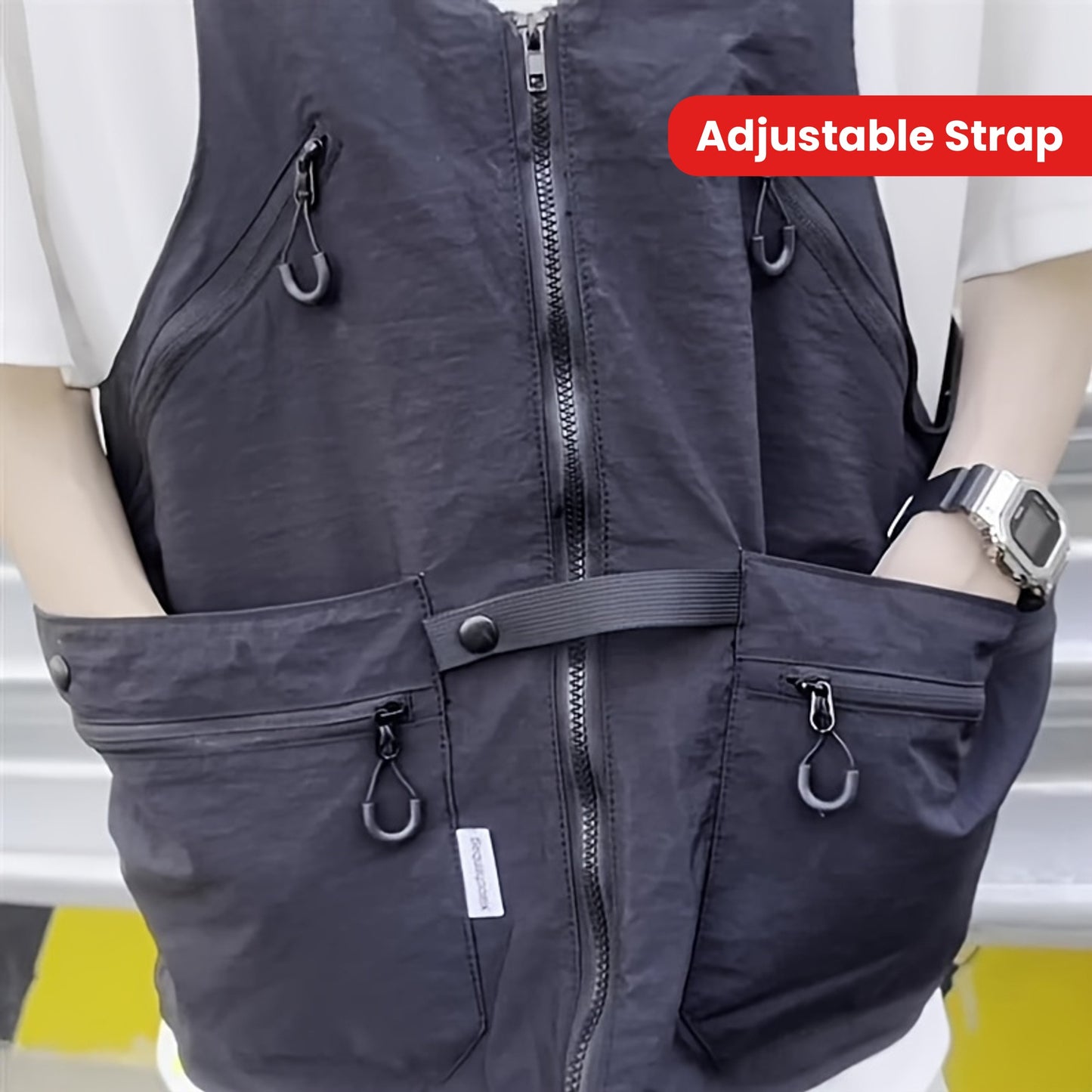 1pc Multifunctional Nylon Vest Bag