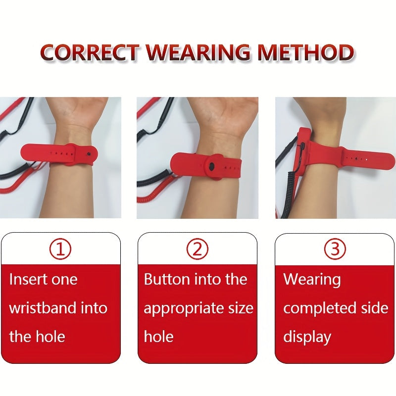 1pc Digital Multimeter Tester Wristband