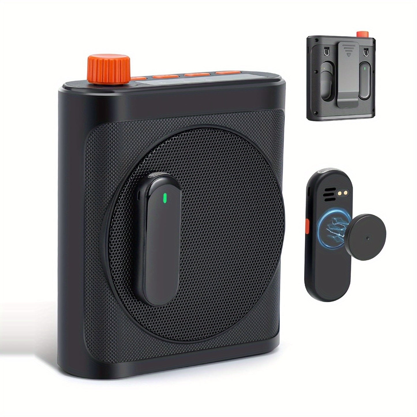 Wireless Voice Amplifier with Lapel Microphone