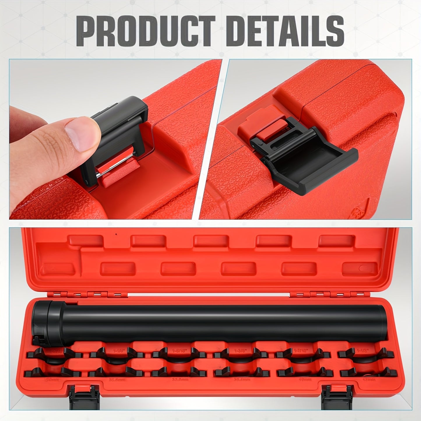 Inner Tie Rod Tool Kit, 13pcs Tie Rod Removal Tool