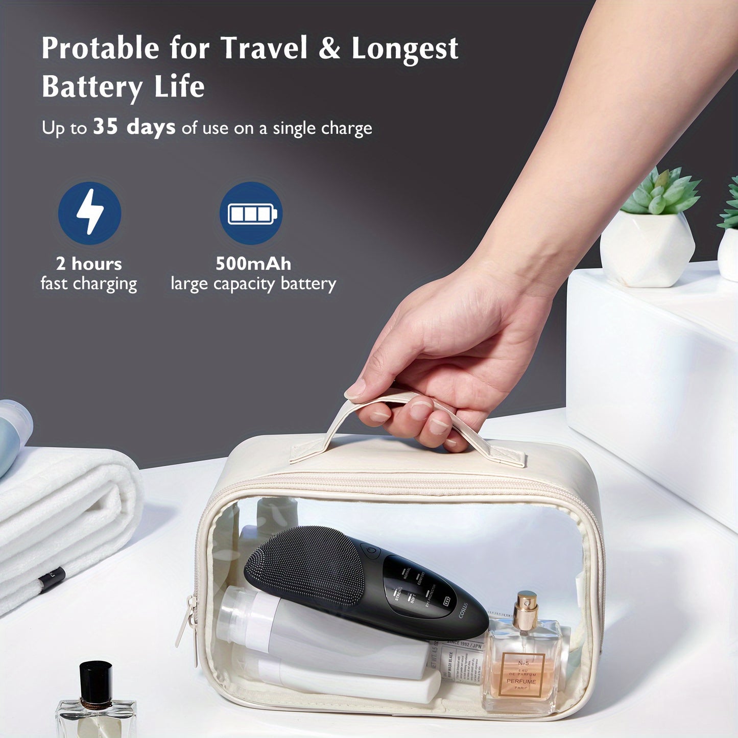 Rechargeable Face Wash Brush