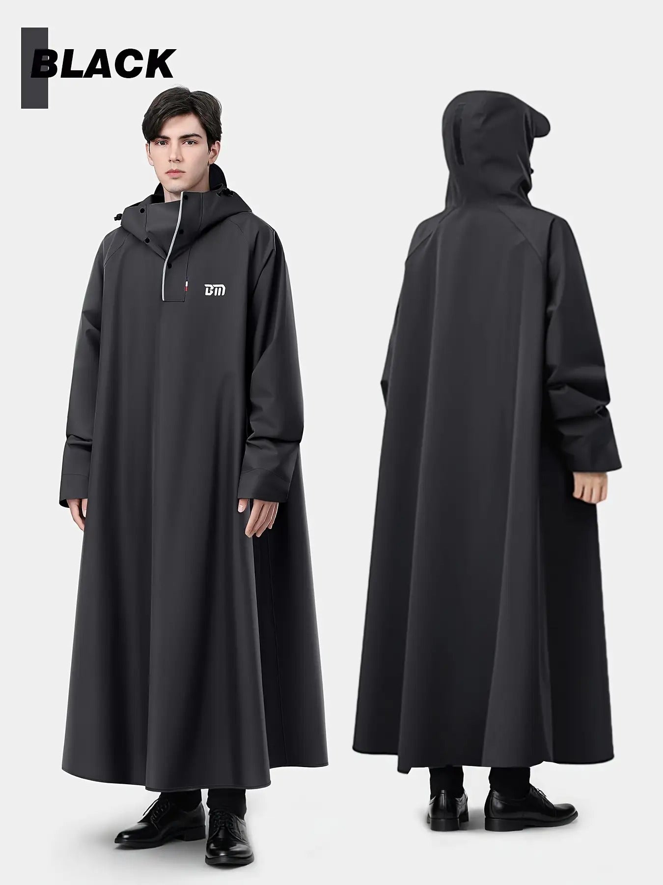 Men's Full-Coverage Motorcycle Raincoat