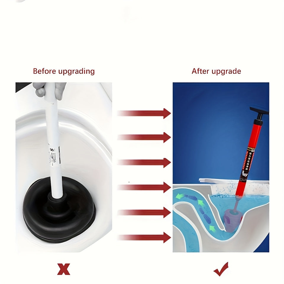 Toilet Plunger Tool - Heavy-Duty Drain Cleaner