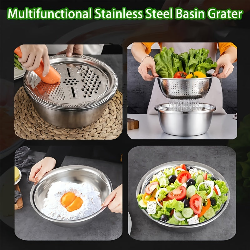 1pc 4-in-1 Stainless SteelEssential Cooking Tools