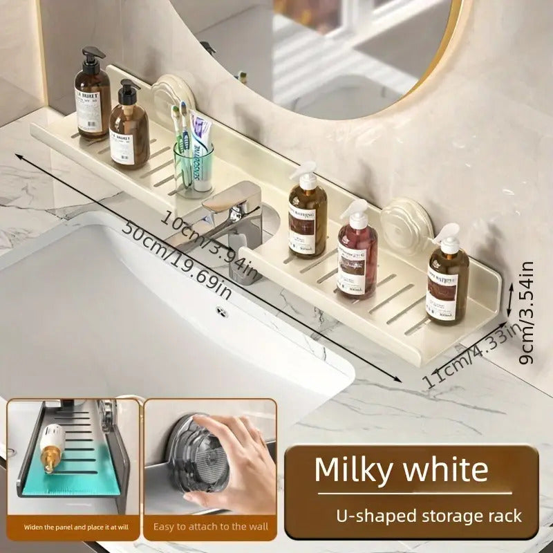 No-Drill Heavy-Duty Sink Organizer