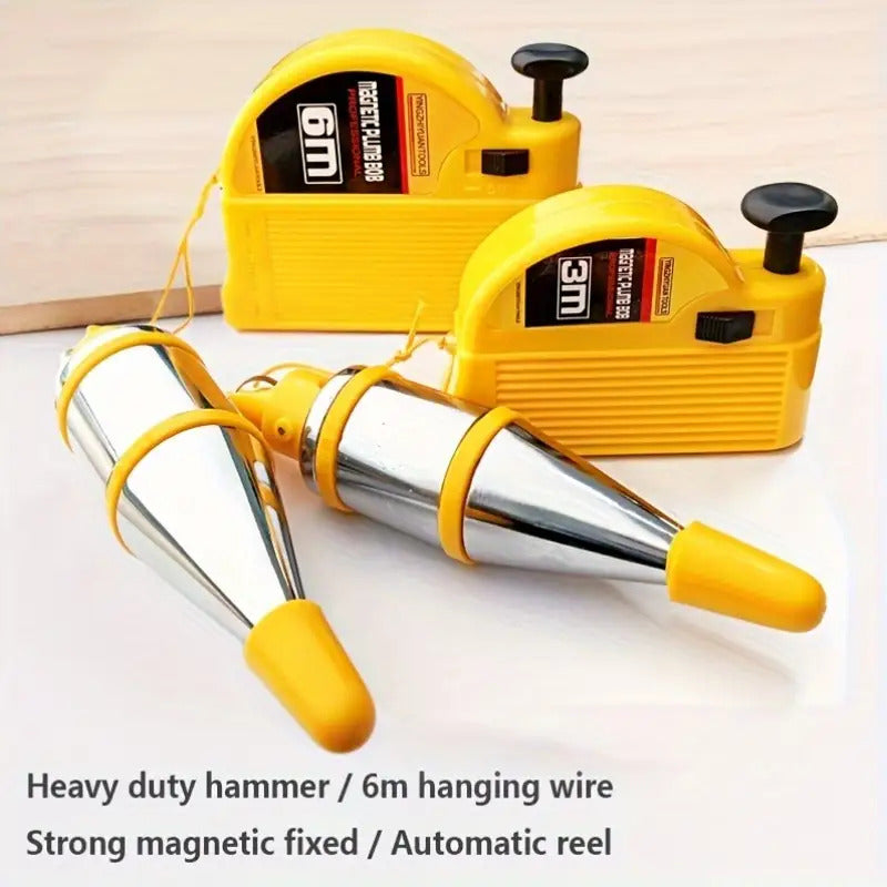 1pc Magnetic Plumb Bob, a Magnetic Line Weight for Vertical Alignment