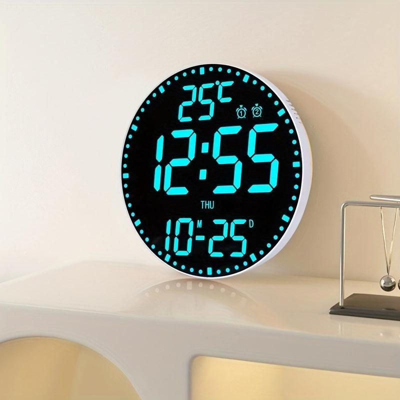 1PC Colorful Electronic Clock