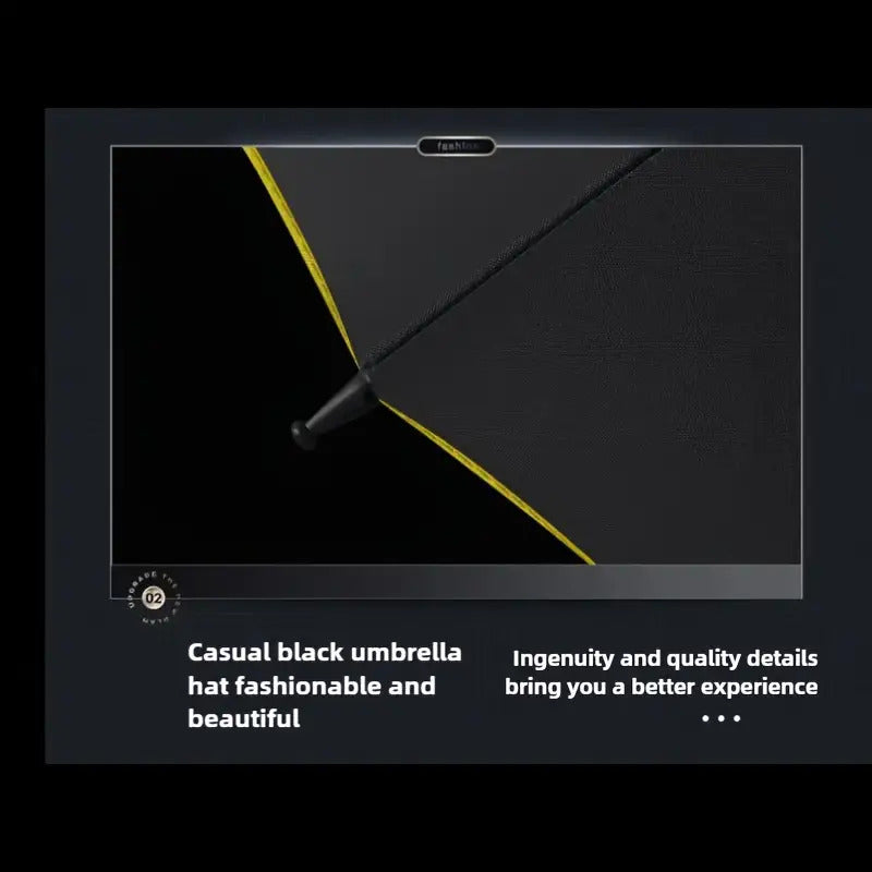 Rigid Umbrella with A Diameter Of 48.03inch