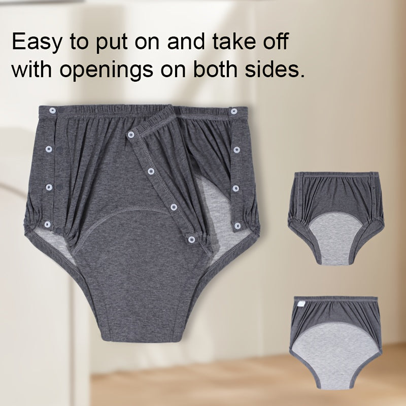 Pack of 2 Adult Side-Open Underwear