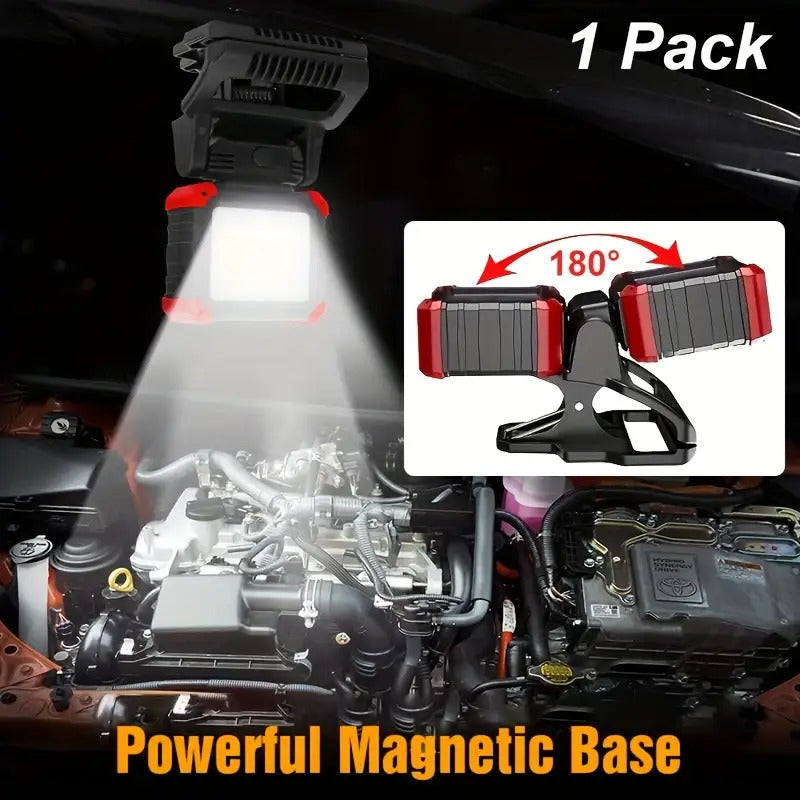 LED Rechargeable Work Light with Clamp