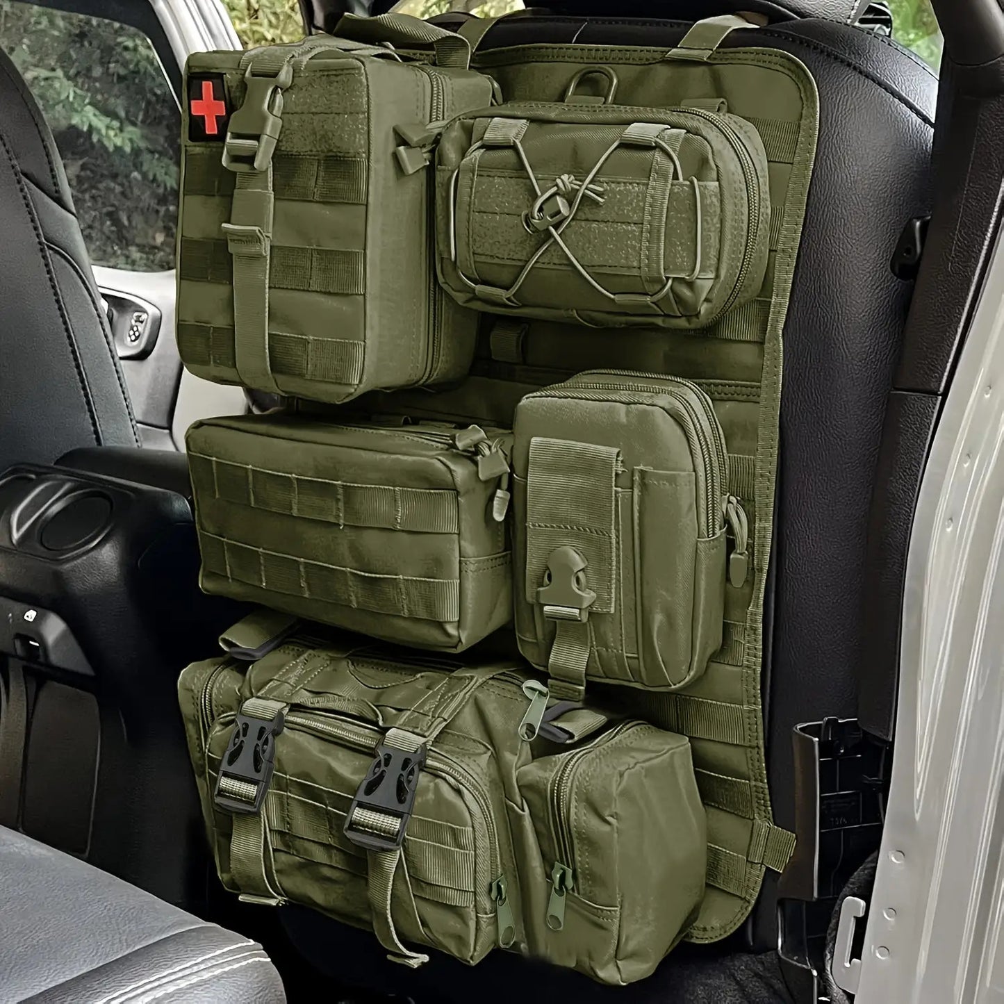 Tactical Car Seat Back Organizer