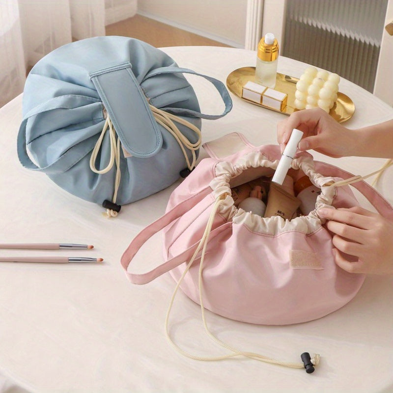 1pc Luxury Cosmetic Bag - Large Capacity, Portable Travel Organizer