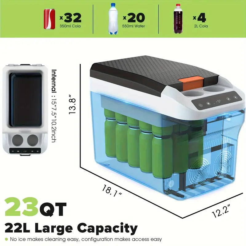 12V Car Refrigerator Cooler/Warmer