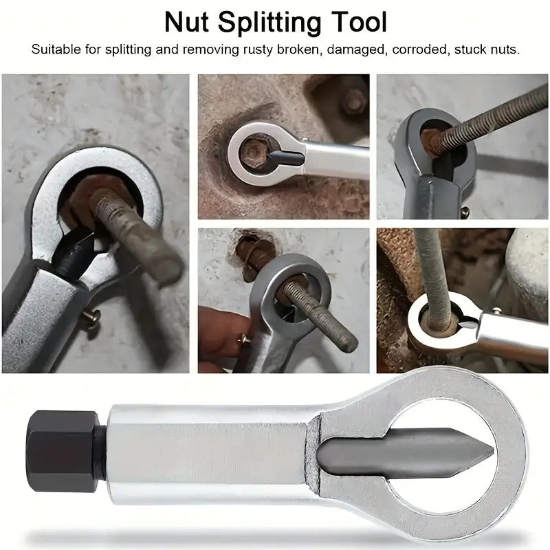 1set Heavy-Duty Manual Nut Splitter