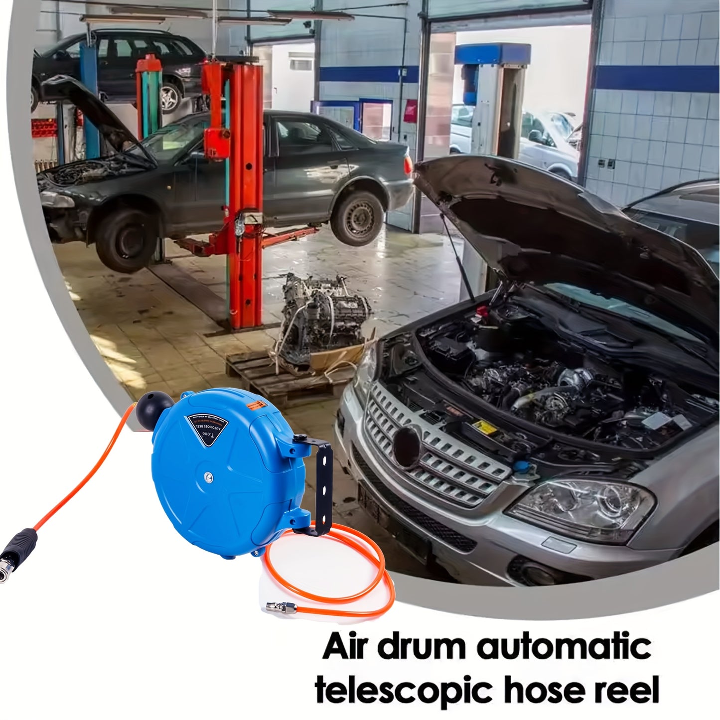 10m Retractable Air Hose Reel