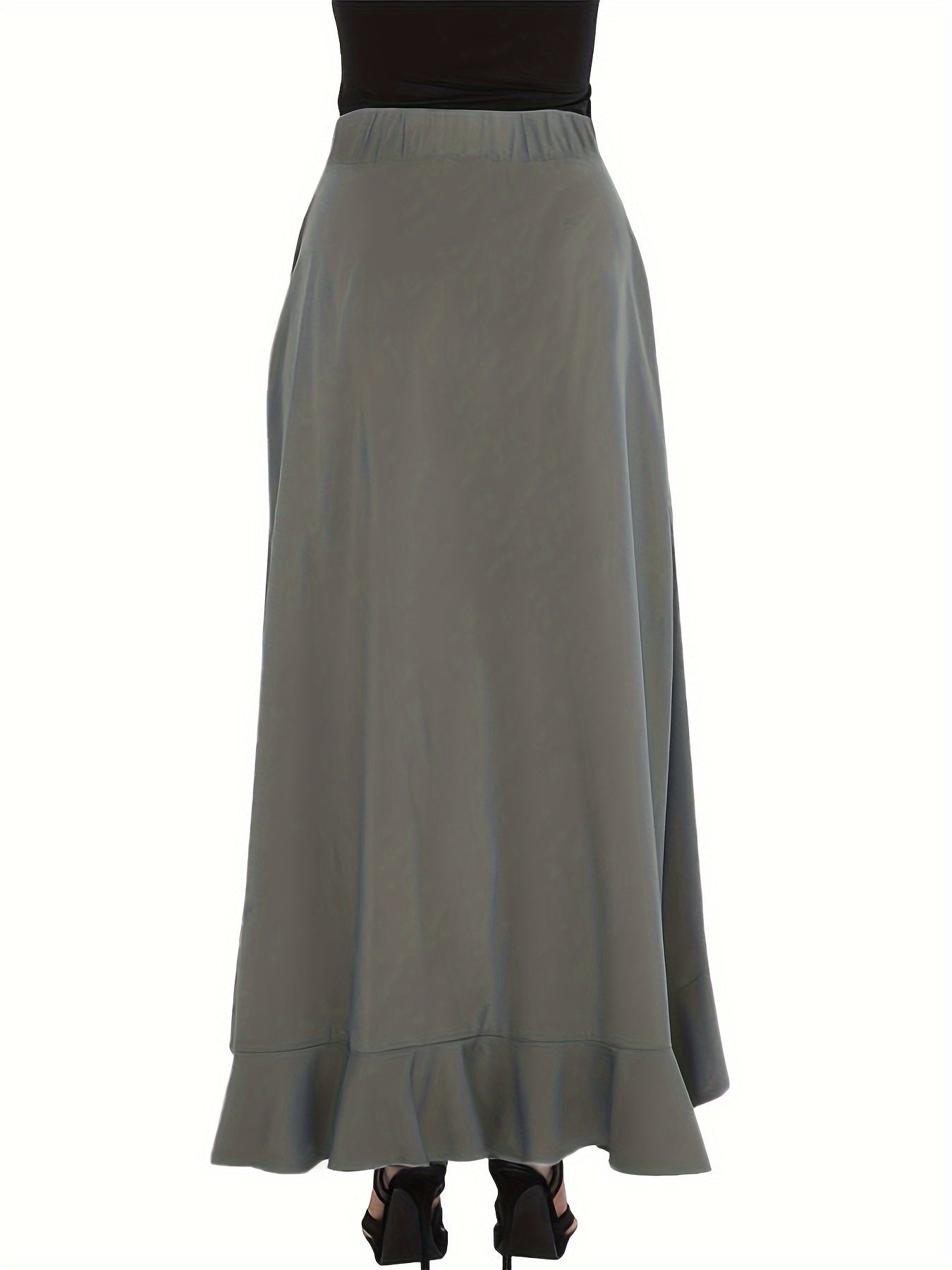 New autumn high waist chiffon pants