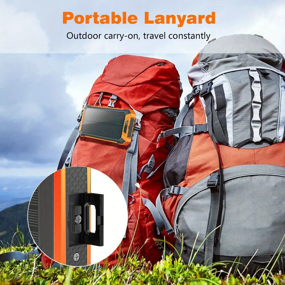 20000mAh Solar Tactical Power Bank