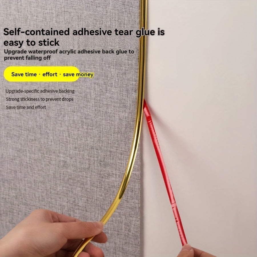 PVC Self-Adhesive Decorative Wall Sticker Edging Strips