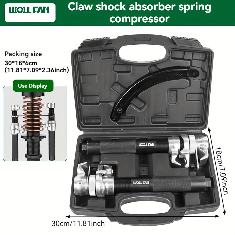 Shock absorber spring compressor removal tool
