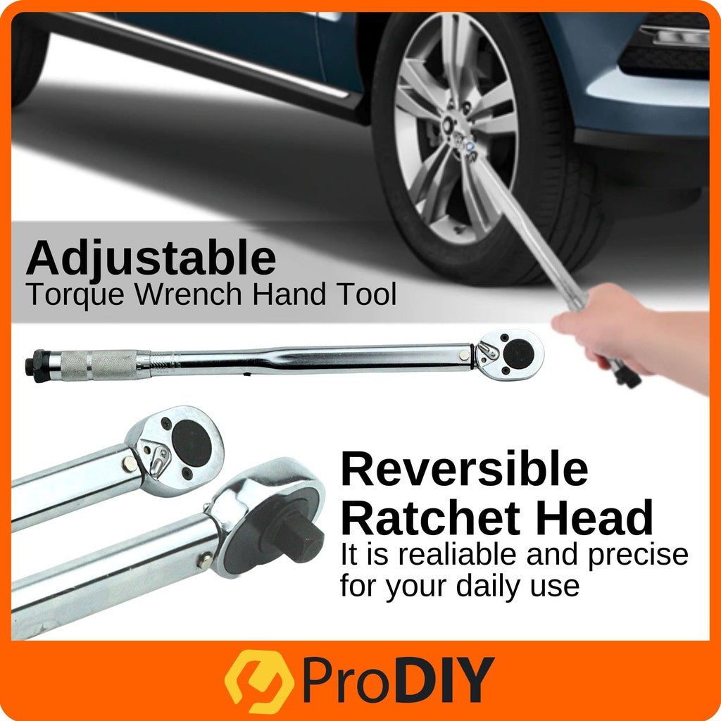 Adjustable Micrometer Torque Wrench