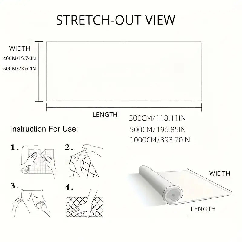 Self-Adhesive Kitchen Oil And Water Proof Sticker Wallpaper