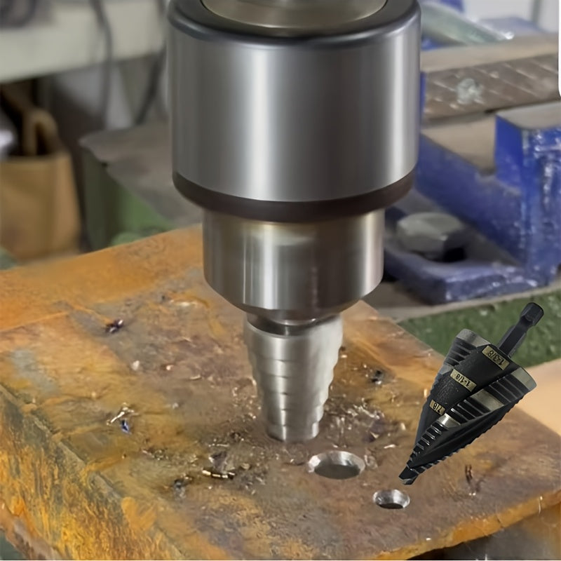 1pc Heavy-Duty Cobalt Step Drill Bit