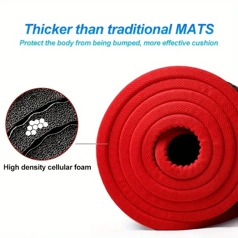 Non-Slip 10mm Thick Yoga Mat