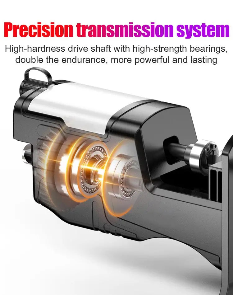 Electric drill to reciprocating saw adapter (with no machine)