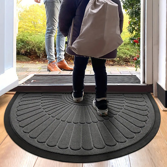 1pc Half Round Door Mat