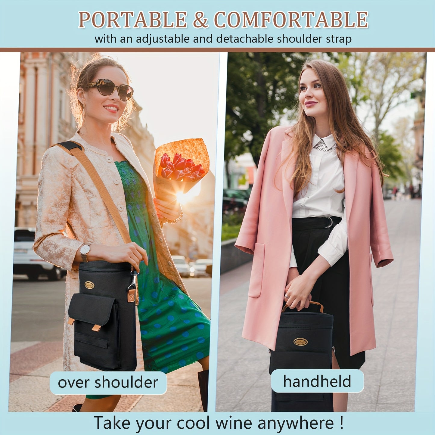 Wine Storage Bag ,Two Capacity Cooler Bags